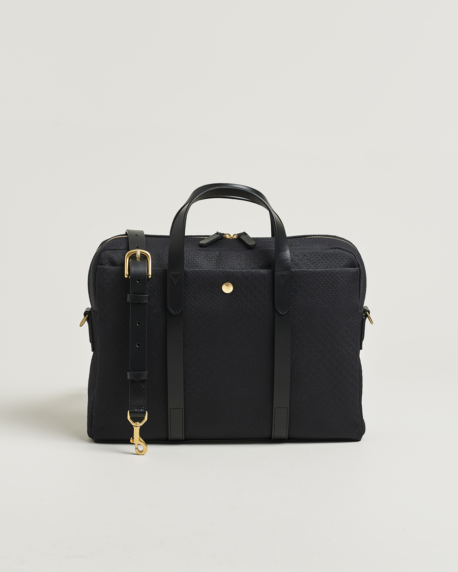Heren | Tassen | Mismo | M/S Aspire Briefcase Haptic Black/Black