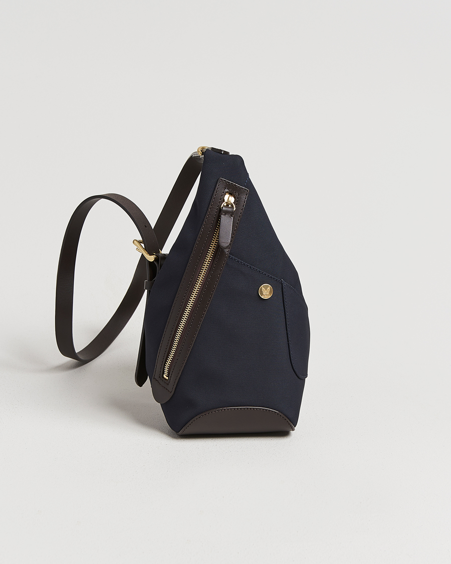 Heren | Tassen | Mismo | M/S Drop Crossbody Bag Navy/Dark Brown