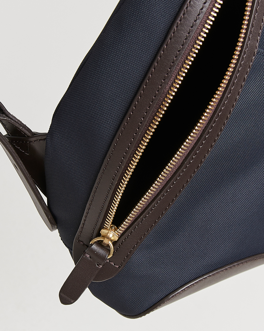Heren | Tassen | Mismo | M/S Drop Crossbody Bag Navy/Dark Brown