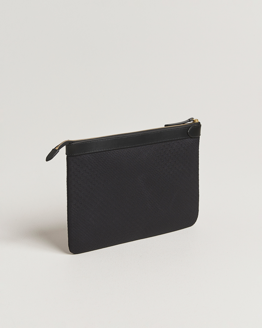 Heren | Tassen | Mismo | M/S Nylon Pouch Large Haptic Black/Black