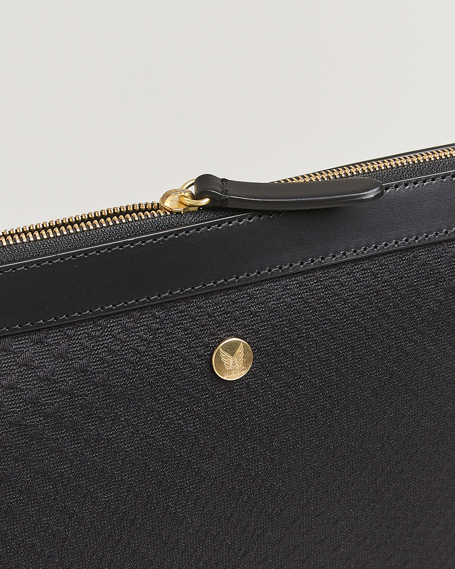 Heren | Tassen | Mismo | M/S Nylon Pouch Large Haptic Black/Black