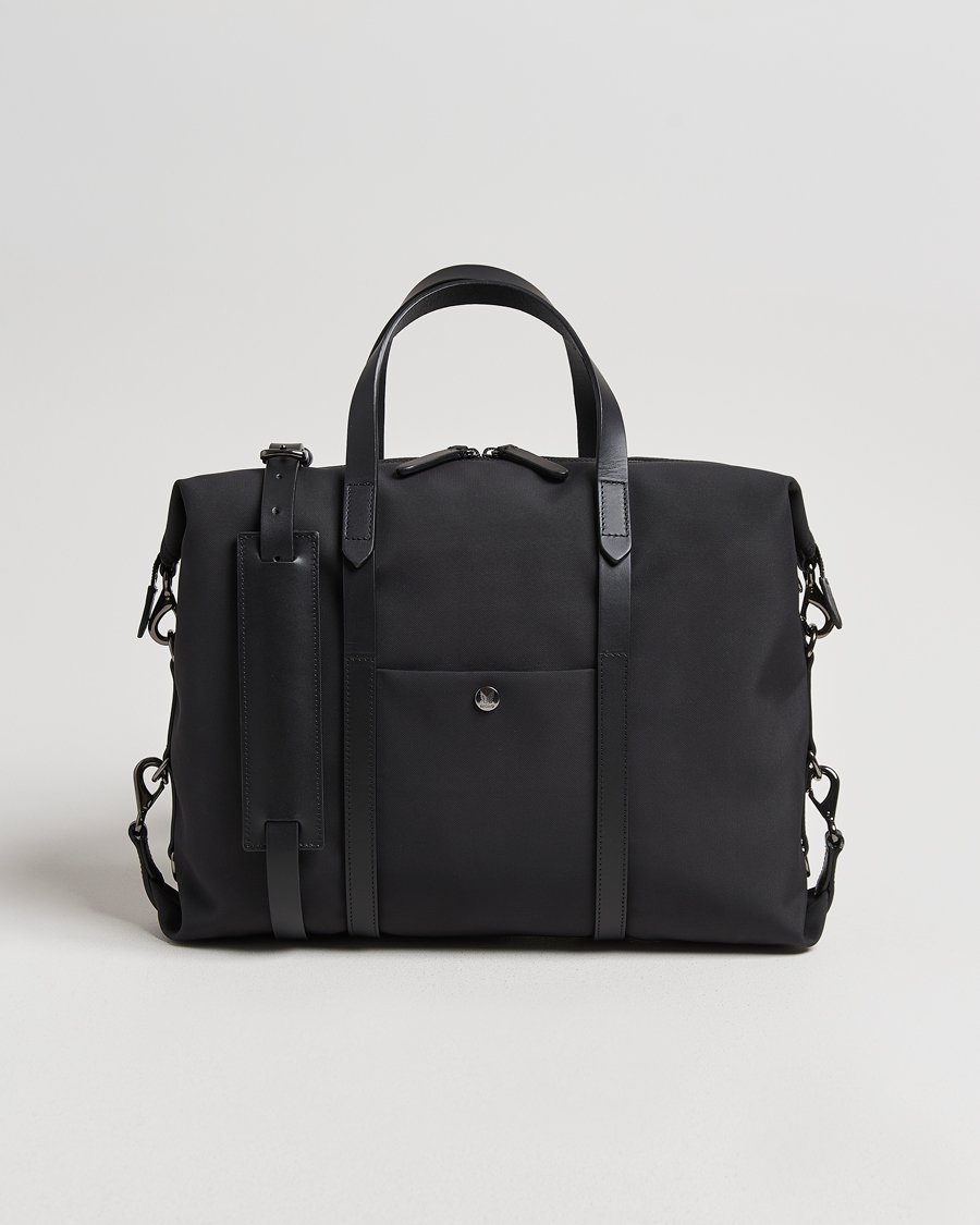 Heren | Tassen | Mismo | M/S Utility Nylon Duffle Bag Eclipse Black/Black