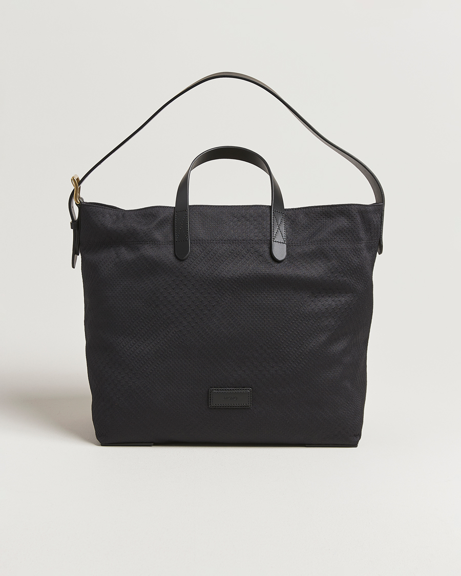 Heren | Tassen | Mismo | M/S Companion Tote Bag Haptic Black/Black