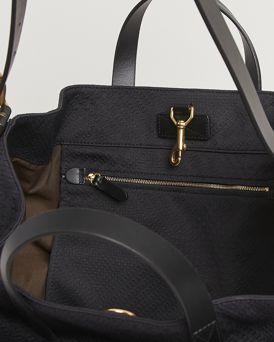 Heren | Tassen | Mismo | M/S Companion Tote Bag Haptic Black/Black
