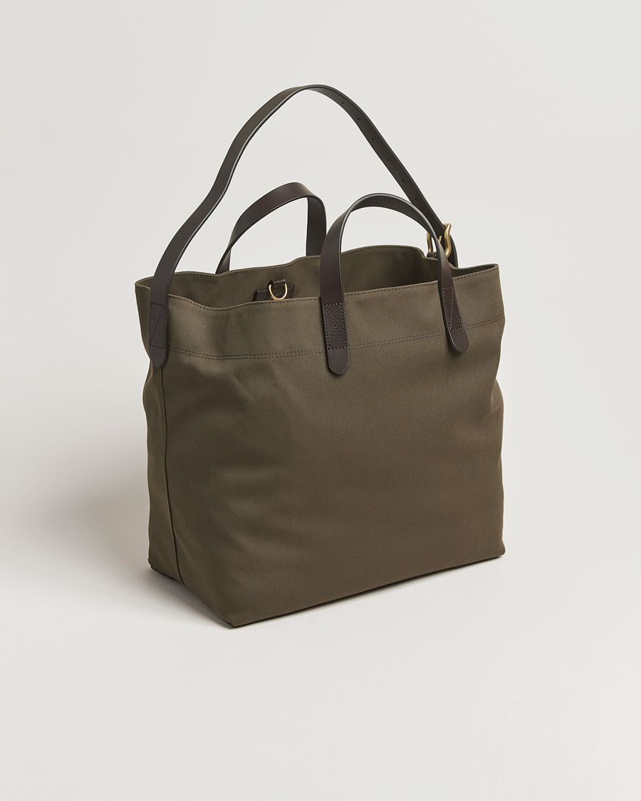 Heren | Tassen | Mismo | M/S Companion Tote Bag Army/Dark Brown