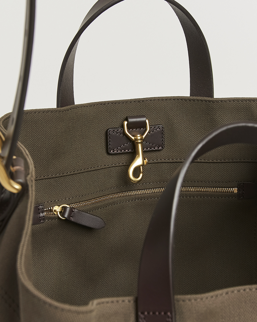 Heren | Tassen | Mismo | M/S Companion Tote Bag Army/Dark Brown