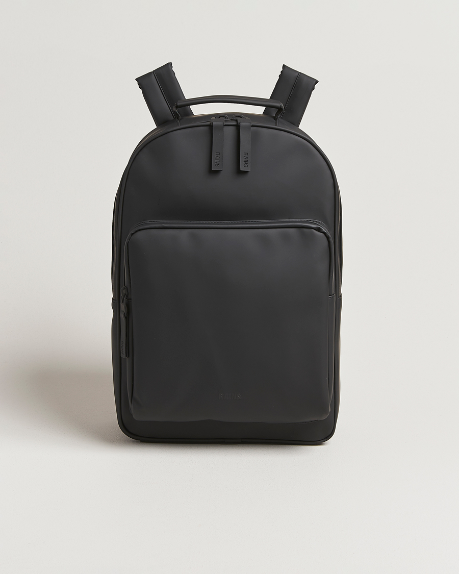 Heren | Tassen | RAINS | Book Daypack Backpack Black