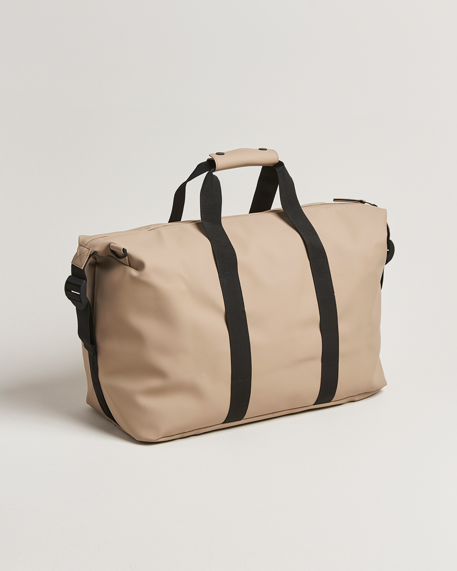 Heren | Tassen | RAINS | Hilo Weekendbag Beige