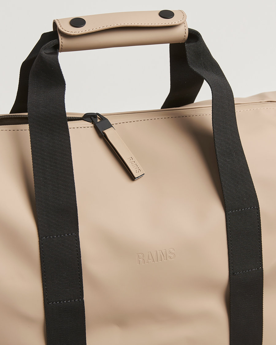 Heren | Tassen | RAINS | Hilo Weekendbag Beige