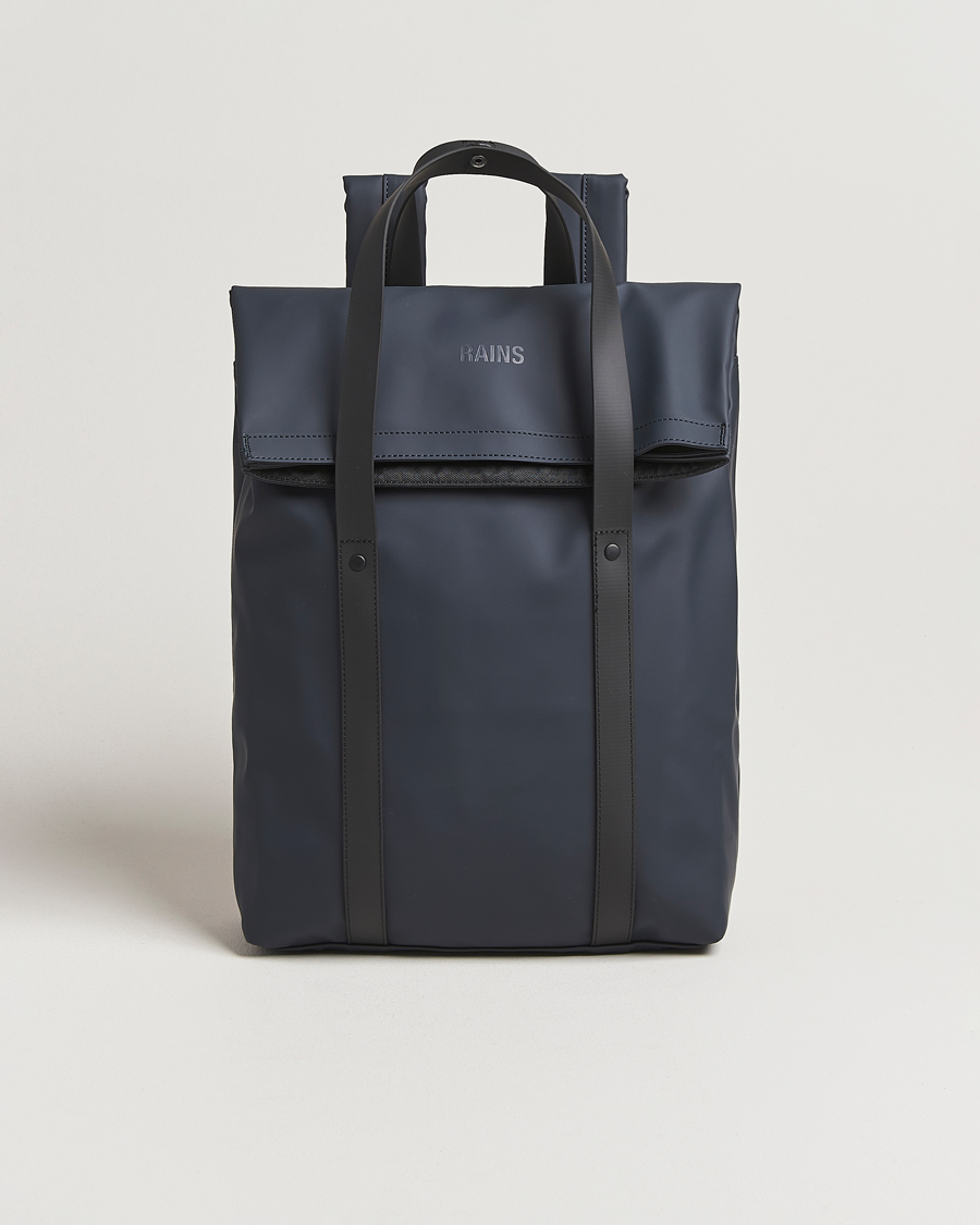 Heren | Tassen | RAINS | 2 Way Tote Backpack Navy