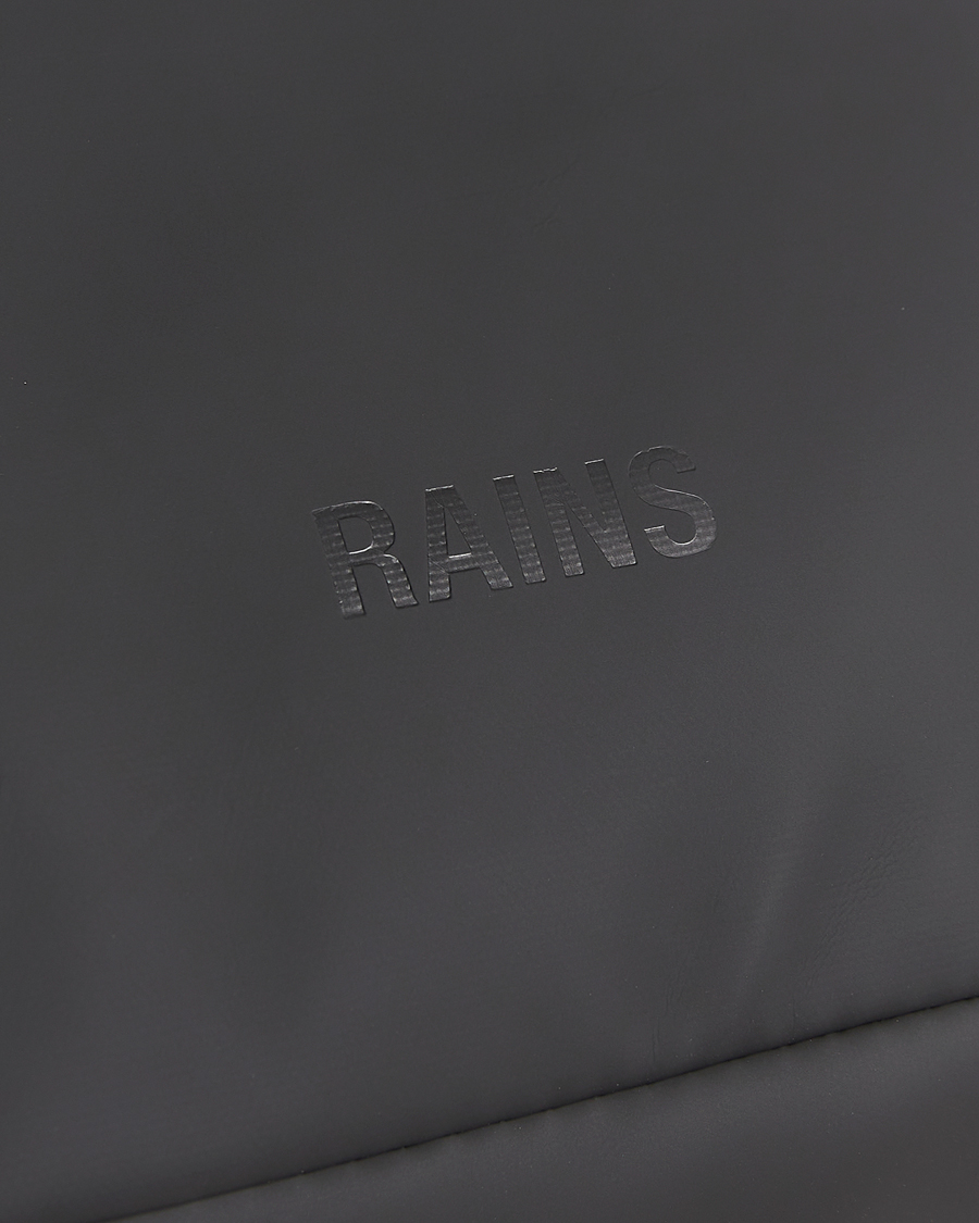 Heren | Tassen | RAINS | Clip Front Backpack Black