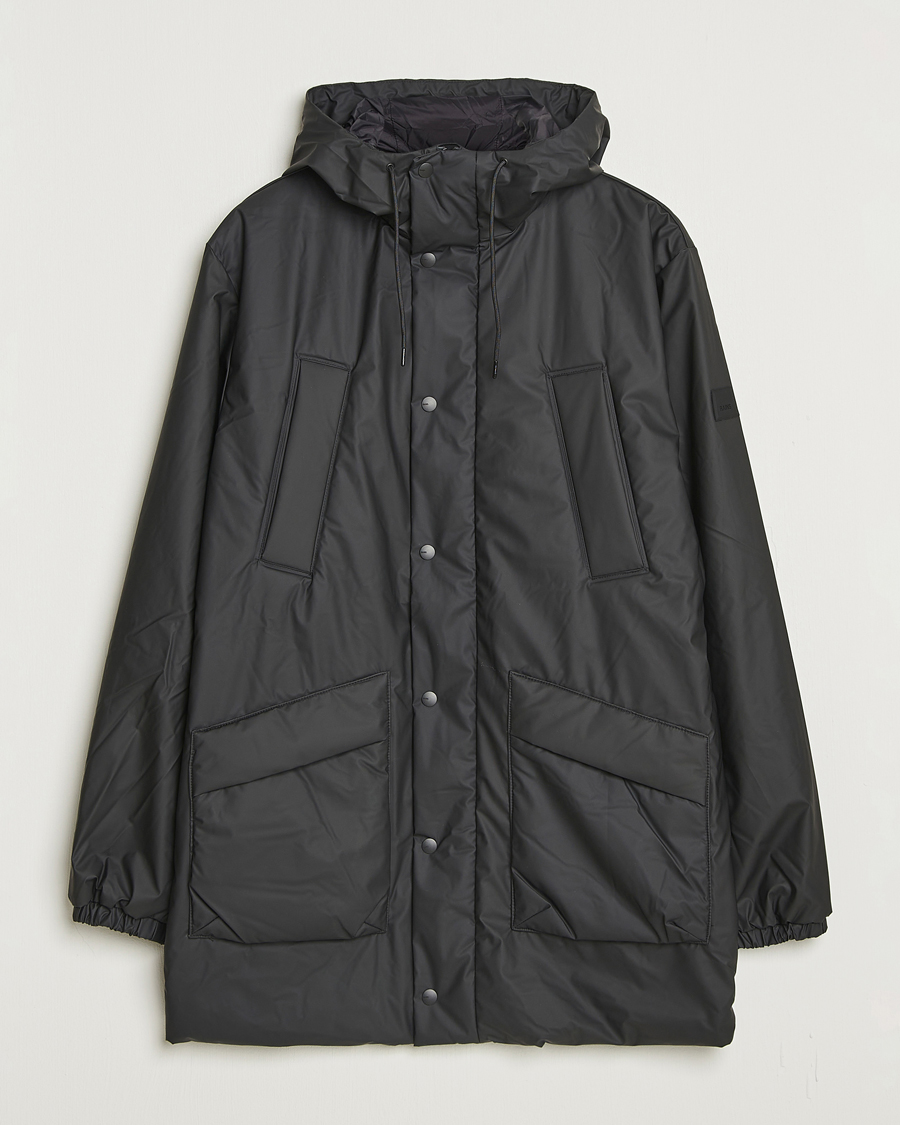 Heren | Jassen | RAINS | Lohja Insulated Cargo Jacket Black