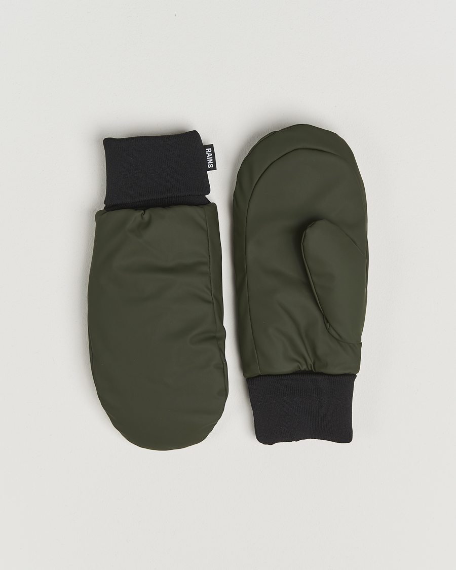 Heren | Handschoenen | RAINS | Alta Puffer Mittens Green