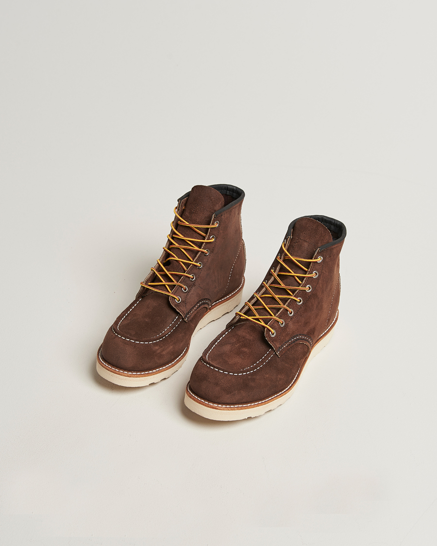 Heren | Laarzen | Red Wing Shoes | Moc Toe Boot Chocolate Muleskinner