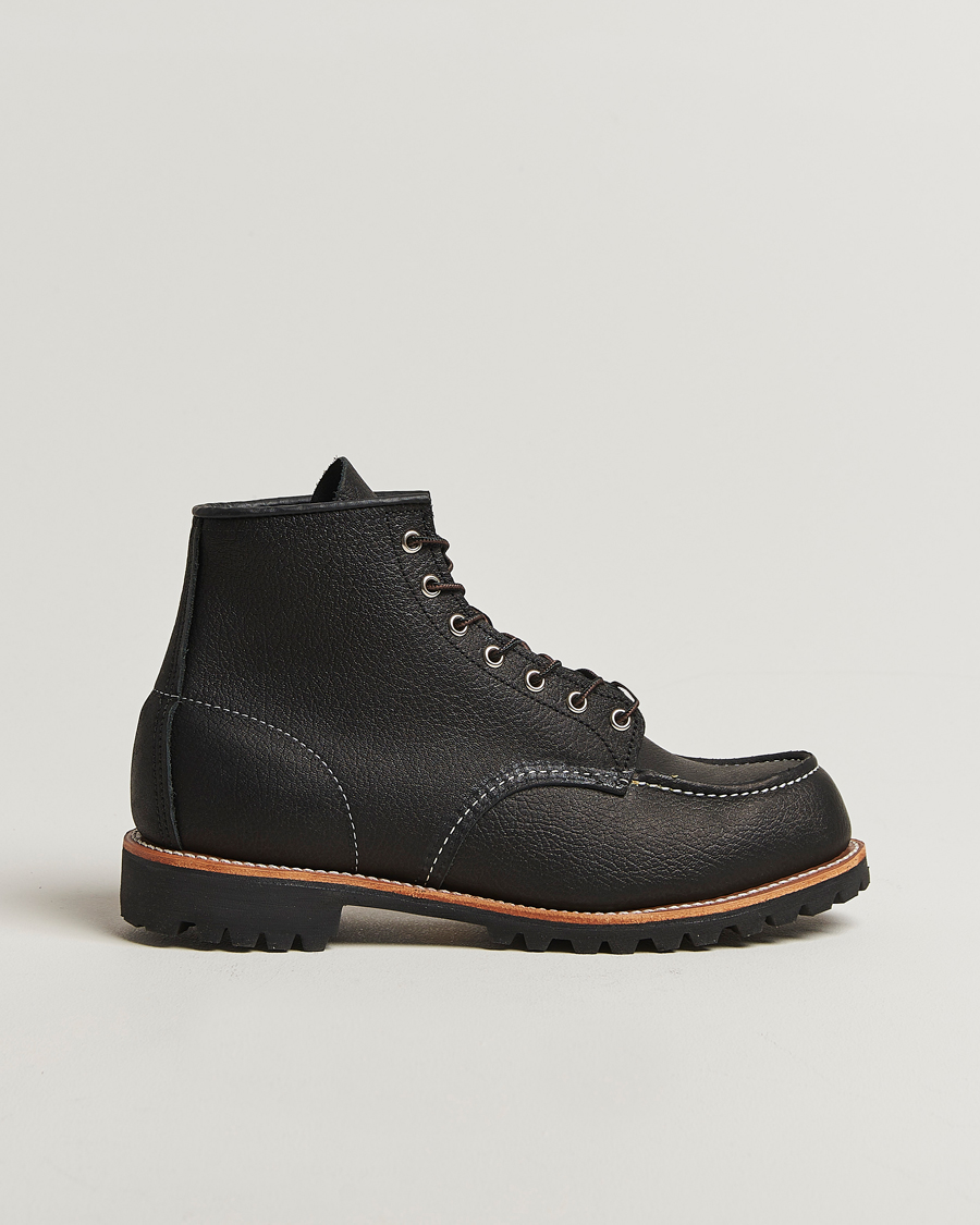 Heren | Laarzen | Red Wing Shoes | Roughneck Boot Black Oil Slick Leather