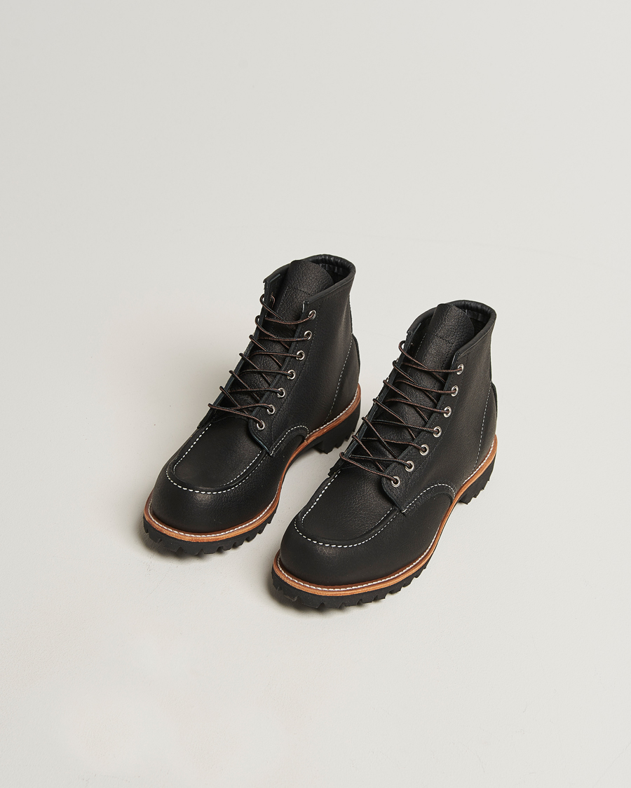 Heren | Laarzen | Red Wing Shoes | Roughneck Boot Black Oil Slick Leather