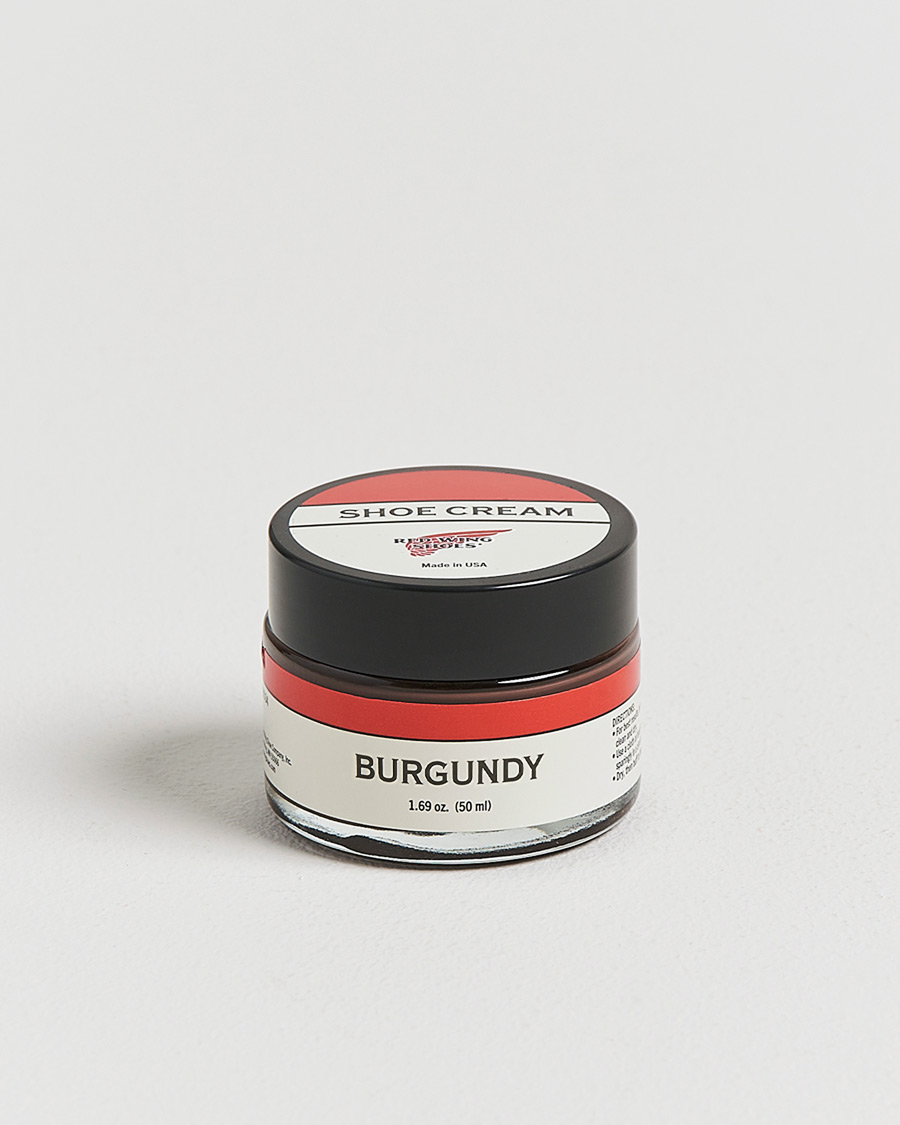 Heren | Schoenverzorging | Red Wing Shoes | Shoe Cream Burgundy