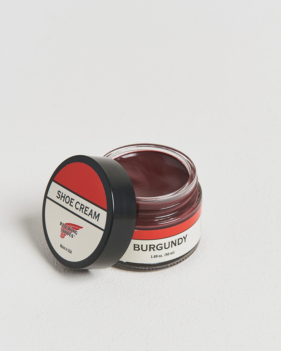 Heren | Schoenverzorging | Red Wing Shoes | Shoe Cream Burgundy