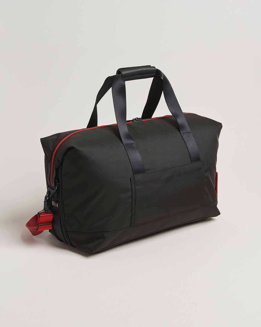 Heren | Tassen | TUMI | Alpha 3 Double Expansion Travel Satchel Black/Red