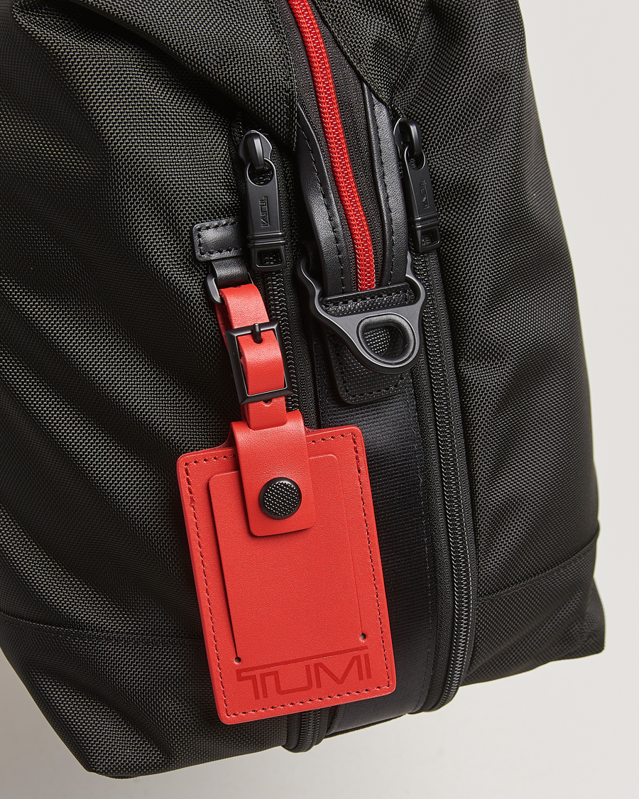 Heren | Tassen | TUMI | Alpha 3 Double Expansion Travel Satchel Black/Red