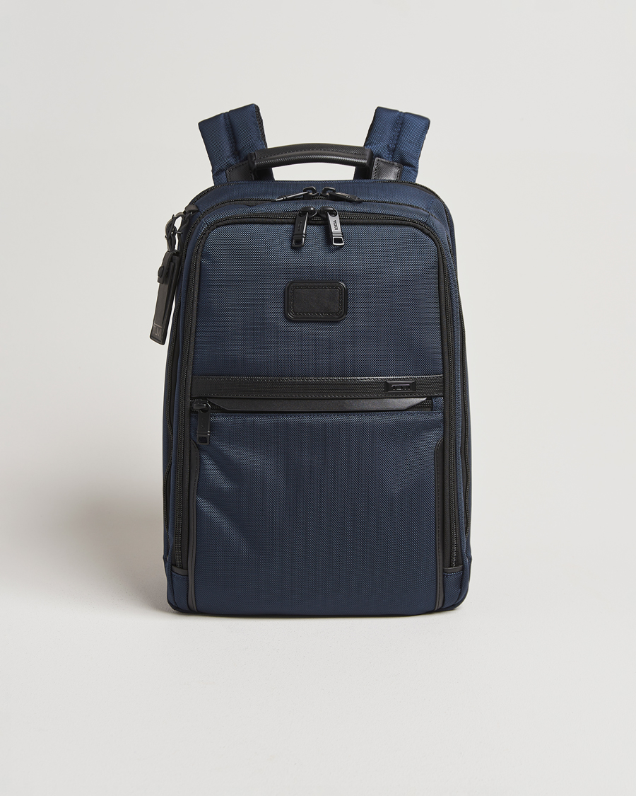 Heren | Tassen | TUMI | Alpha 3 Slim Backpack Navy