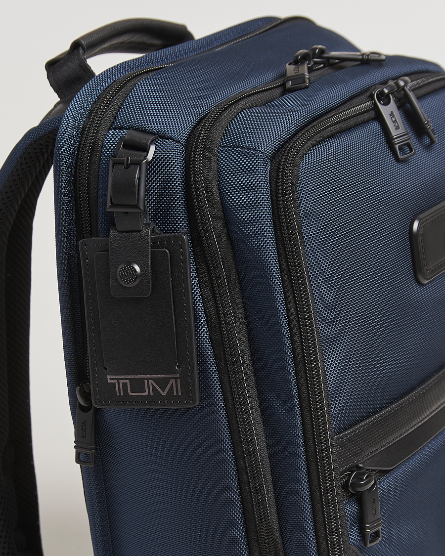 Heren | Tassen | TUMI | Alpha 3 Slim Backpack Navy