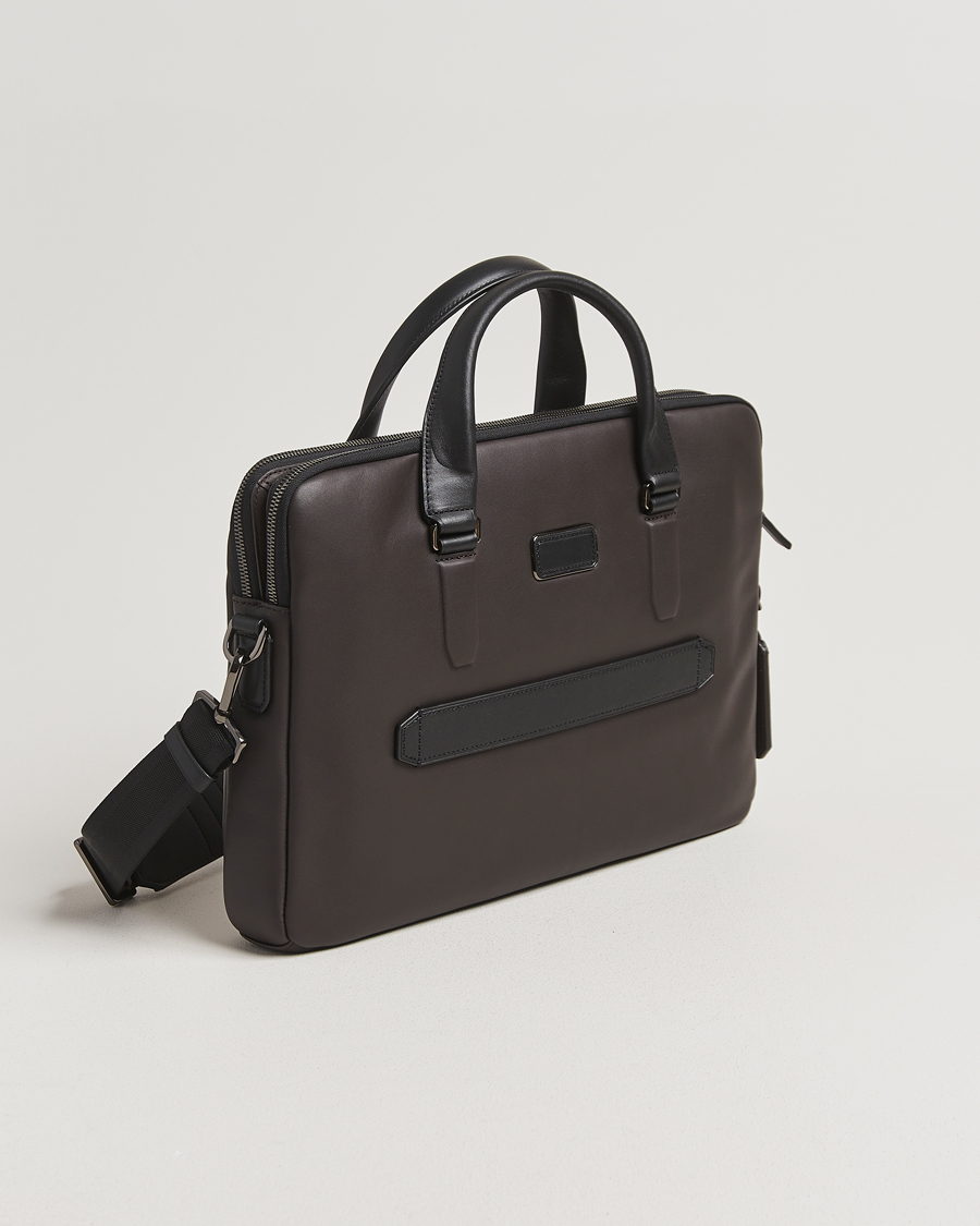 Heren | Tassen | TUMI | Harrison Sycamore Slim Brief Espresso Brown