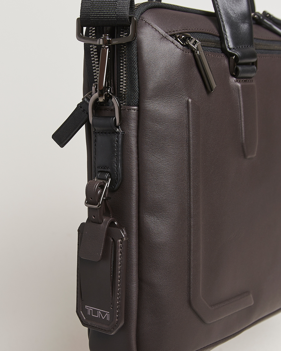 Heren | Tassen | TUMI | Harrison Sycamore Slim Brief Espresso Brown