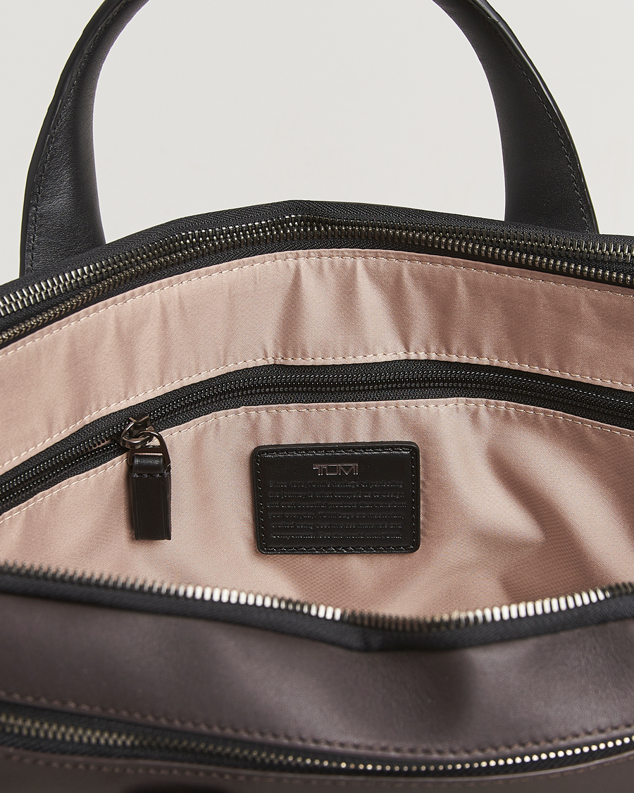 Heren | Tassen | TUMI | Harrison Sycamore Slim Brief Espresso Brown