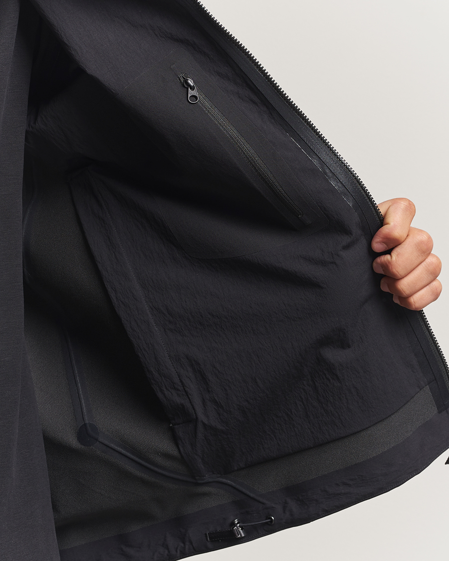 Heren | Jassen | Arc'teryx Veilance | Isogon GORE-TEX Hooded Shell Jacket Black