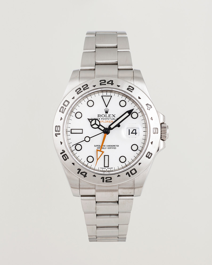 Heren | Rolex Pre-Owned Explorer II Steel White | Rolex Pre-Owned | Explorer II Steel White