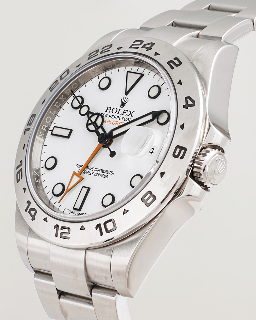 Heren | Rolex Pre-Owned Explorer II Steel White | Rolex Pre-Owned | Explorer II Steel White