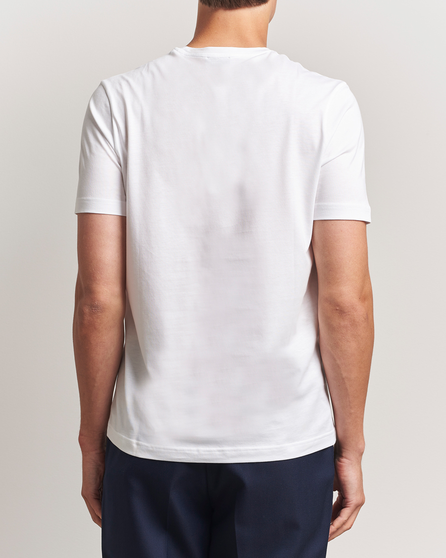 Heren | T-shirts | Stenströms | Supima Cotton T-Shirt White