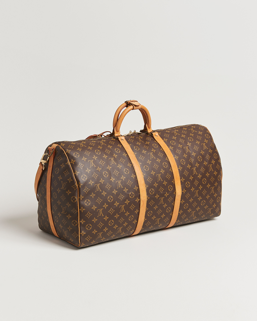 Heren | Pre-Owned & Vintage Bags | Louis Vuitton Pre-Owned | Keepall Bandoulière 60 Monogram