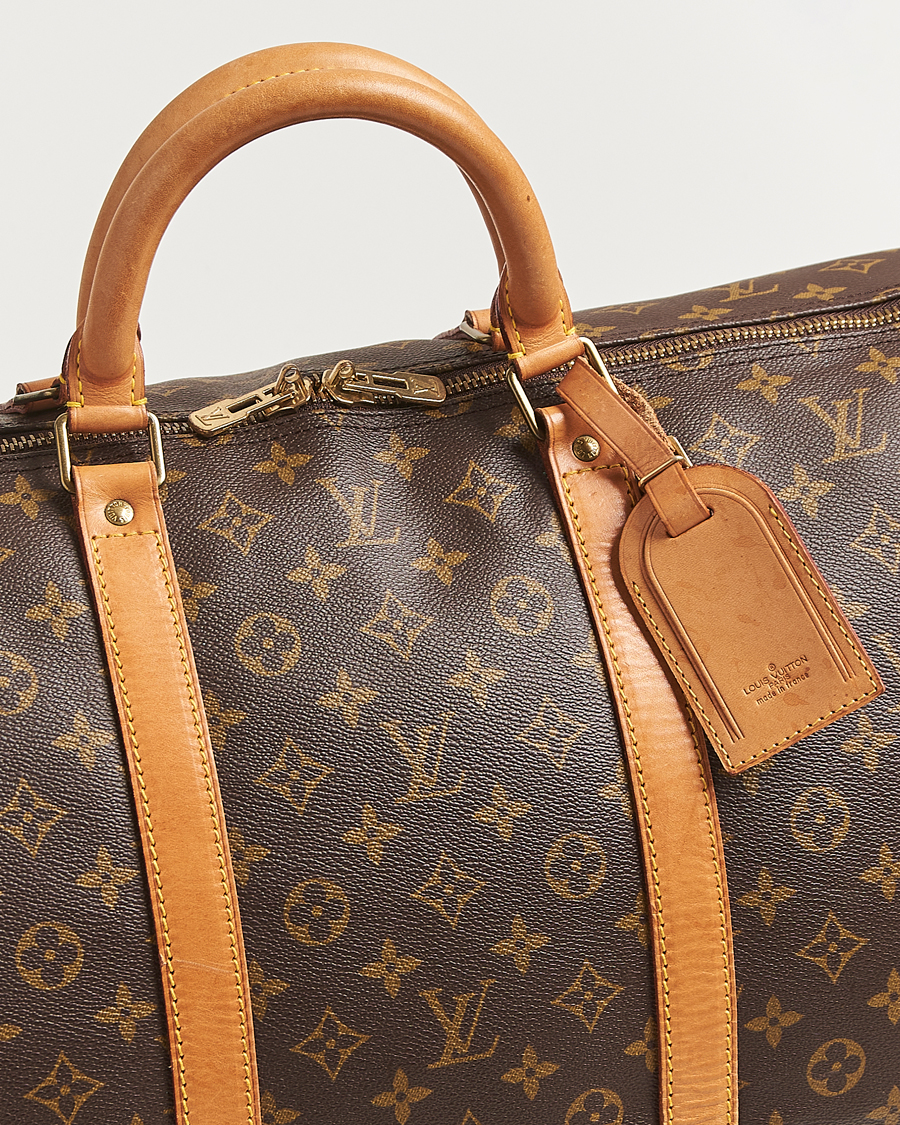 Heren | Pre-Owned & Vintage Bags | Louis Vuitton Pre-Owned | Keepall Bandoulière 60 Monogram