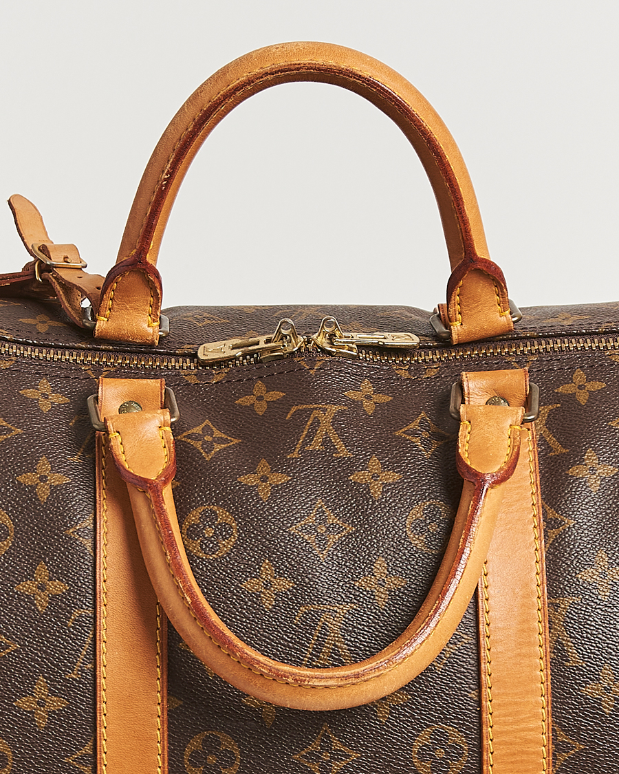 Heren | Pre-Owned & Vintage Bags | Louis Vuitton Pre-Owned | Keepall Bandoulière 55 Monogram