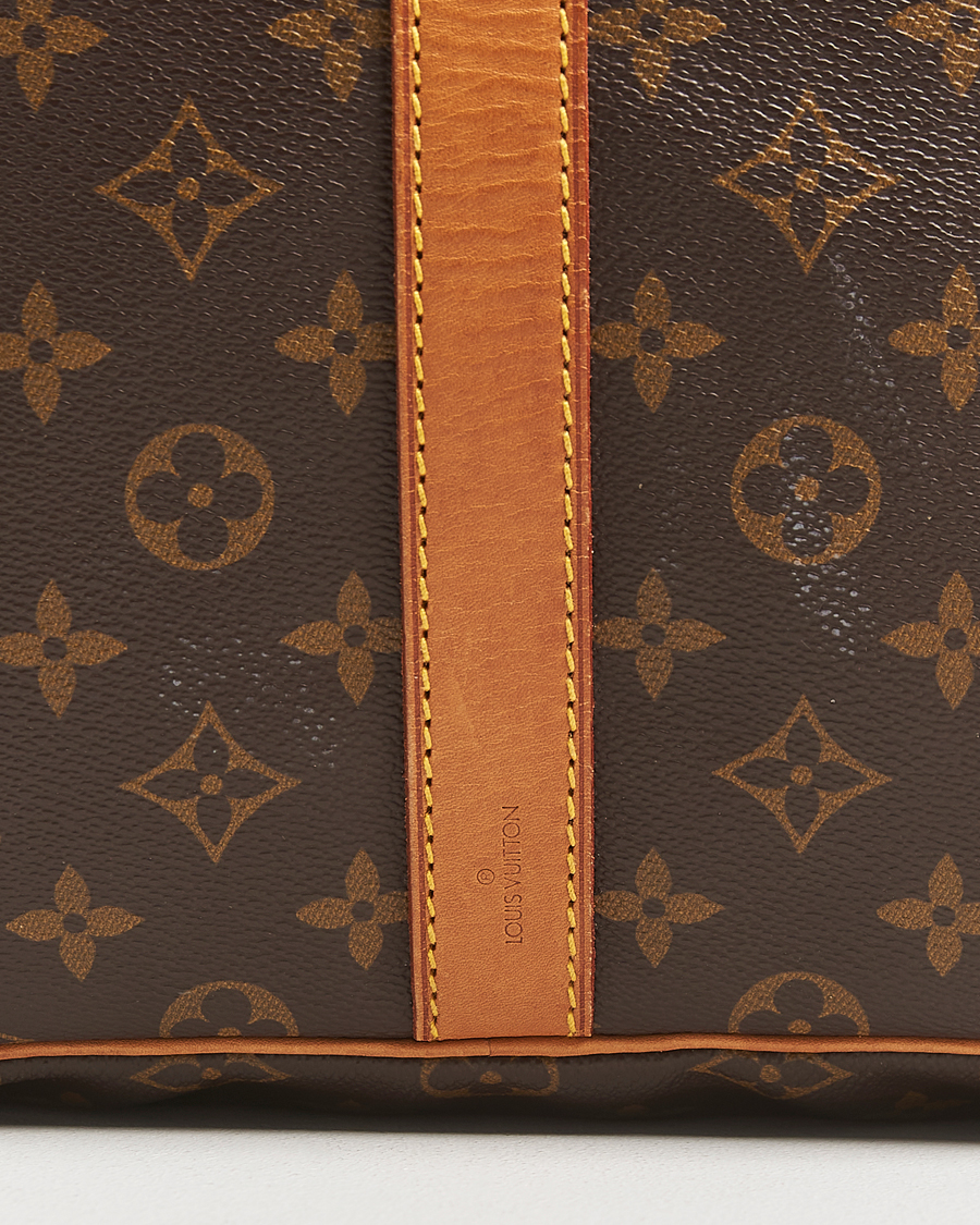 Heren | Pre-Owned & Vintage Bags | Louis Vuitton Pre-Owned | Keepall Bandoulière 55 Monogram