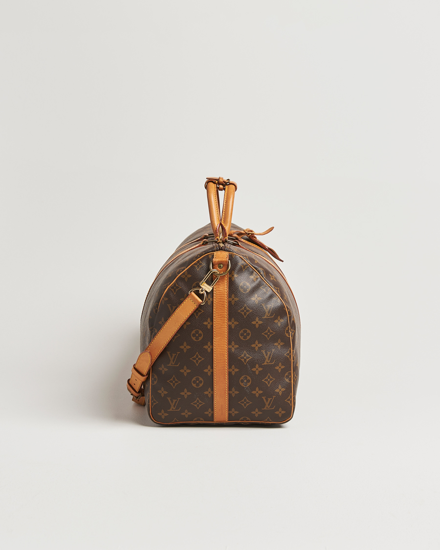 Heren | Pre-Owned & Vintage Bags | Louis Vuitton Pre-Owned | Keepall Bandoulière 55 Monogram