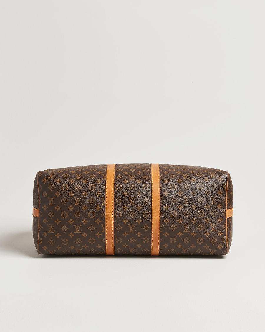 Heren | Pre-Owned & Vintage Bags | Louis Vuitton Pre-Owned | Keepall Bandoulière 55 Monogram