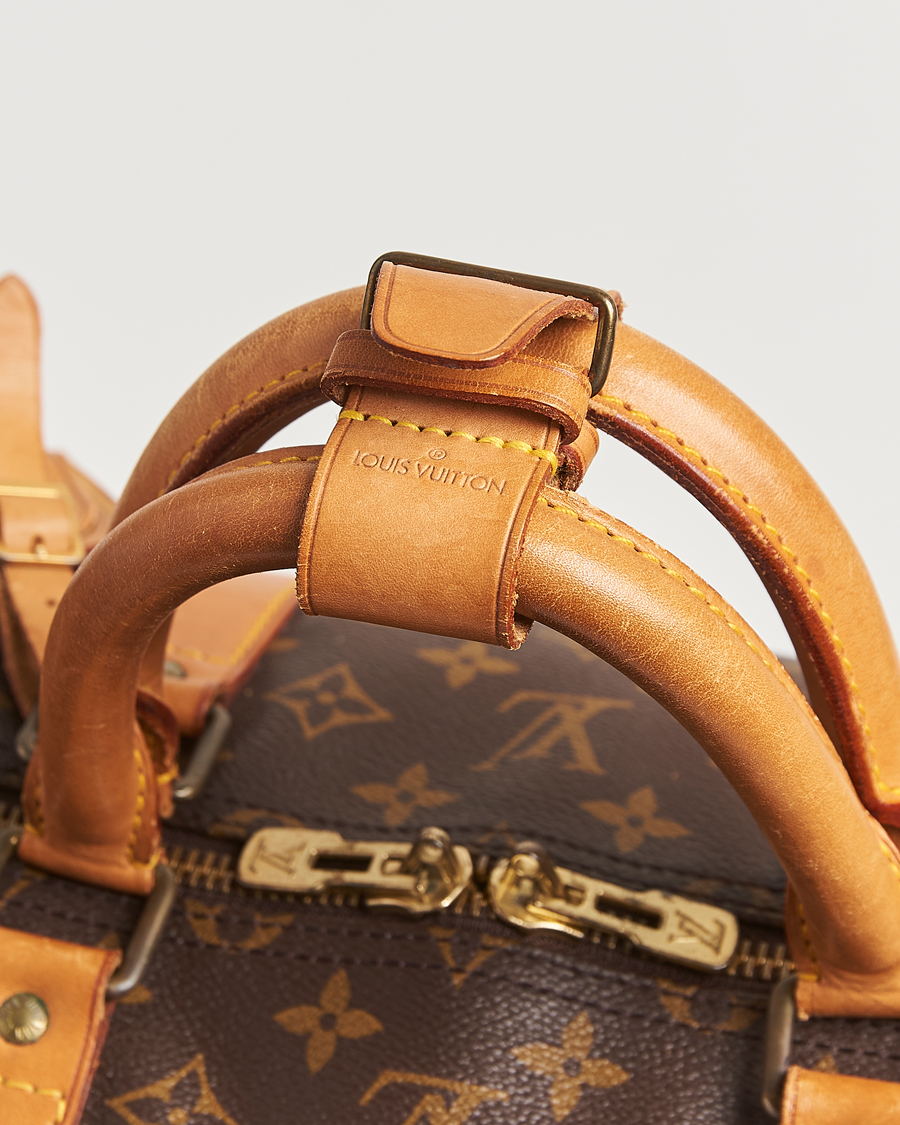 Heren | Pre-Owned & Vintage Bags | Louis Vuitton Pre-Owned | Keepall Bandoulière 55 Monogram