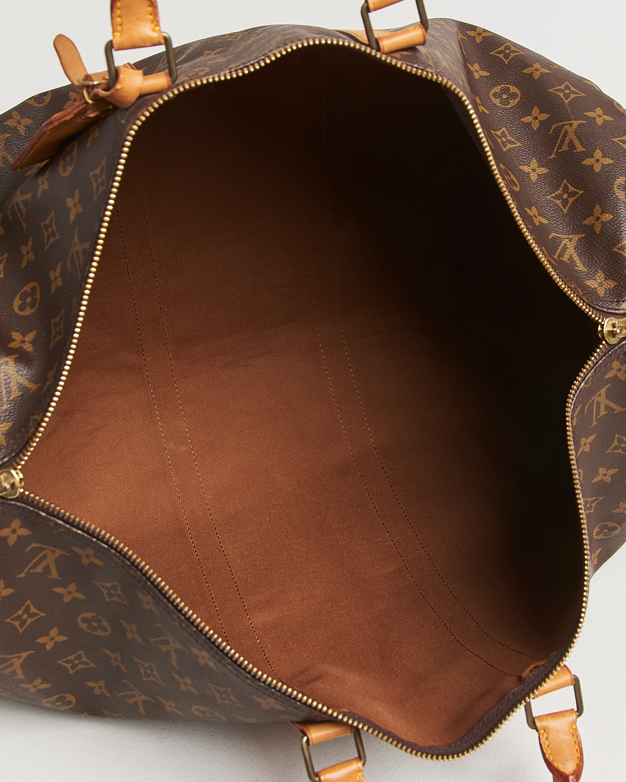 Heren | Pre-Owned & Vintage Bags | Louis Vuitton Pre-Owned | Keepall Bandoulière 55 Monogram
