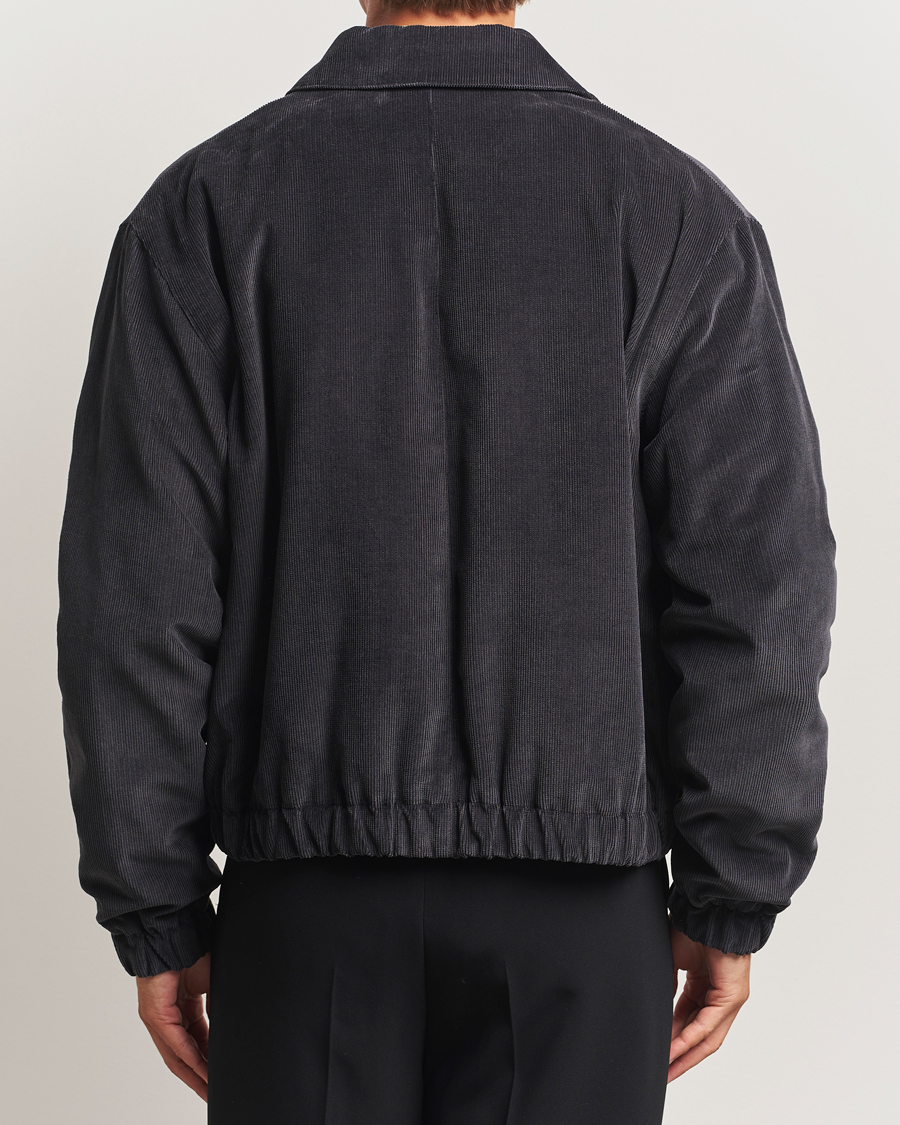Heren | Jassen | AMI | Light Padded Fine Corduroy Jacket Anthracite