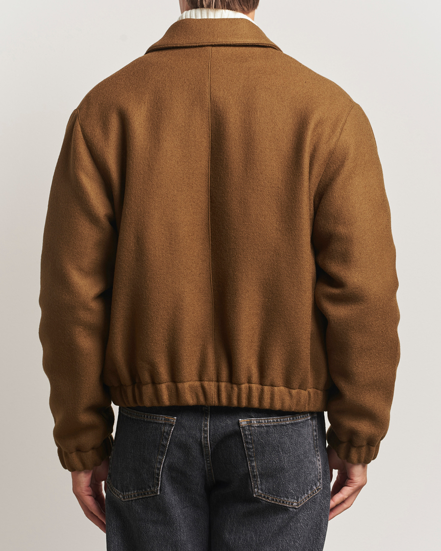 Heren | Jassen | AMI | Boiled Wool Jacket Noisette