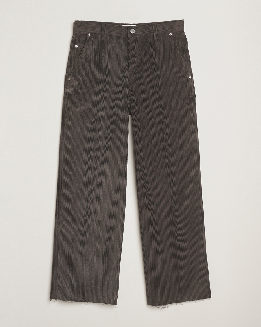 Heren | Broeken | AMI | Corduroy Trousers Anthracite