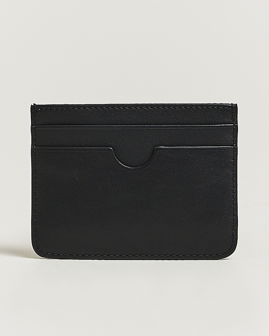 Heren | Portemonnees | AMI | Tonal Heart Logo Card Holder Black