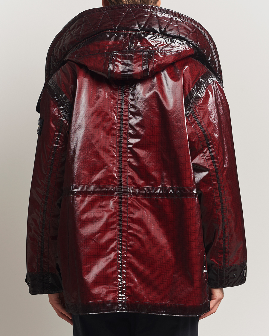 Heren | Jassen | Stone Island | Short Ripstop Detachable Inner Parka Burgundy