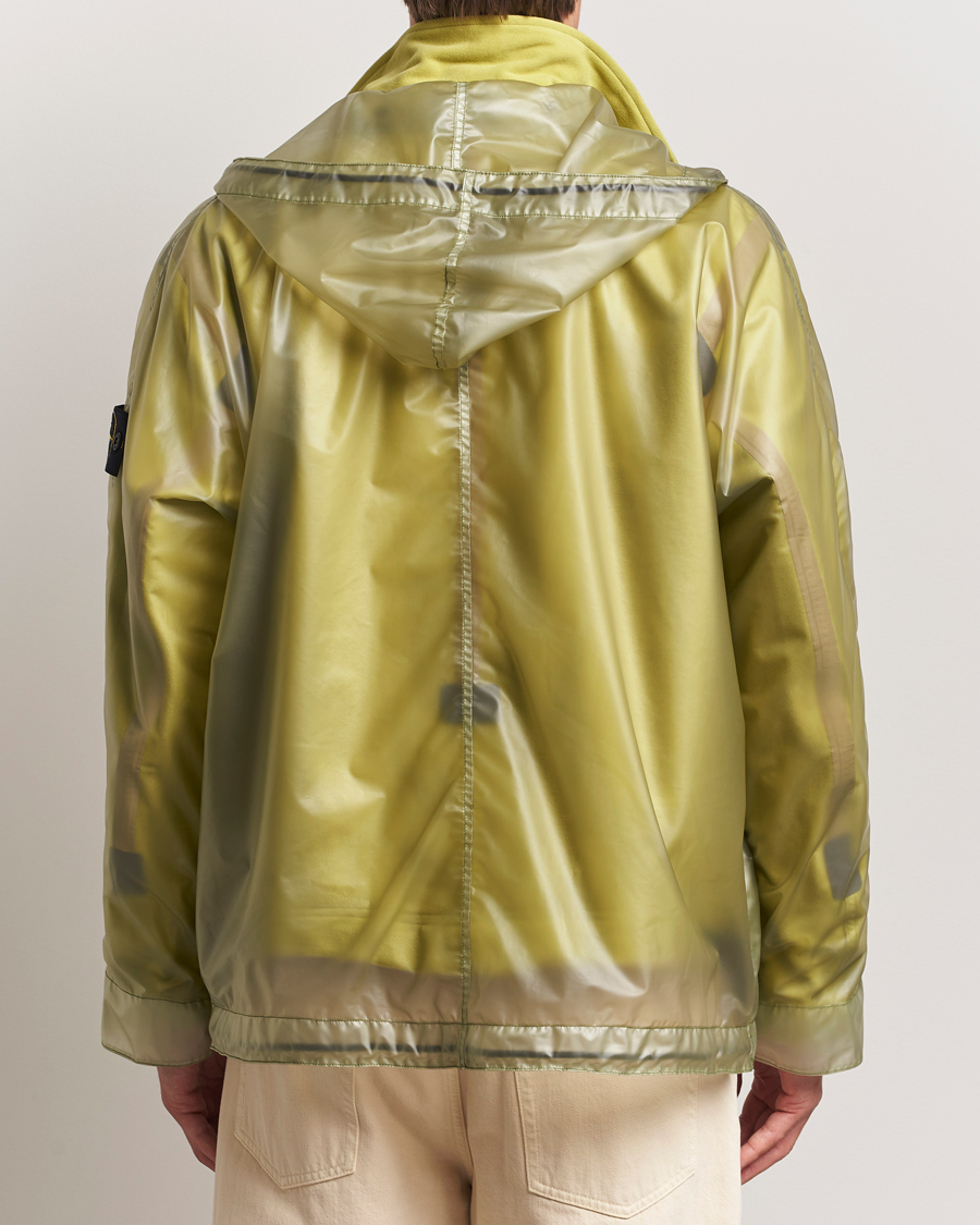 Heren | Jassen | Stone Island | Translusent Cover Moleskin Short Parka Green