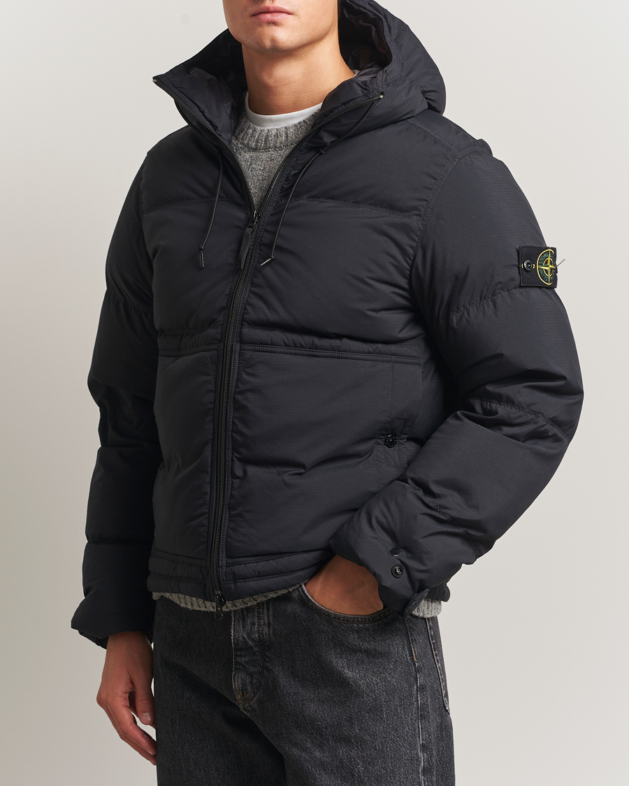 Heren | Jassen | Stone Island | Ripstop Cordura Padded Down Parka Black