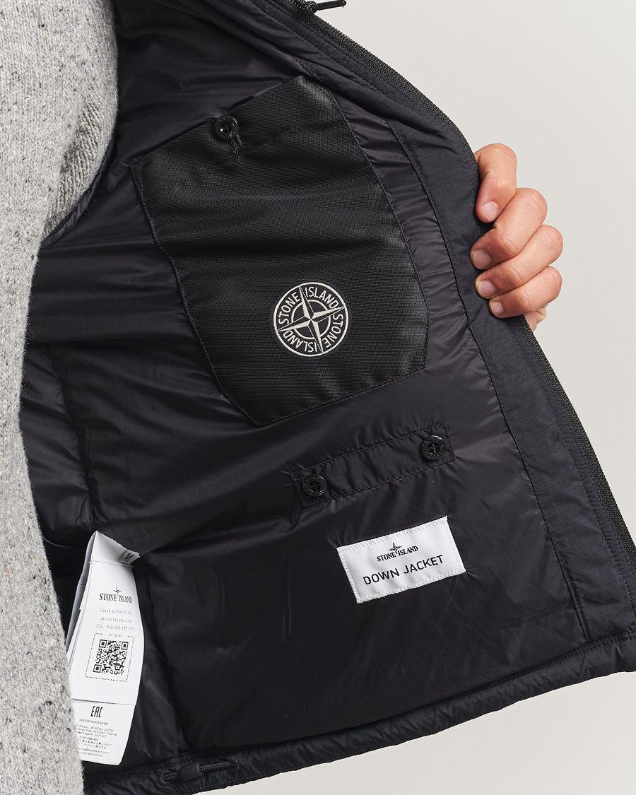 Heren | Jassen | Stone Island | Ripstop Cordura Padded Down Parka Black
