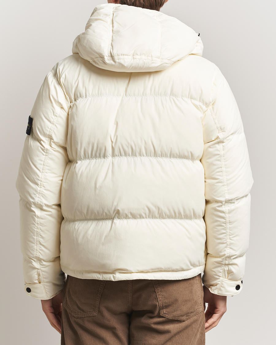 Heren | Jassen | Stone Island | Ripstop Cordura Padded Down Parka Ivory